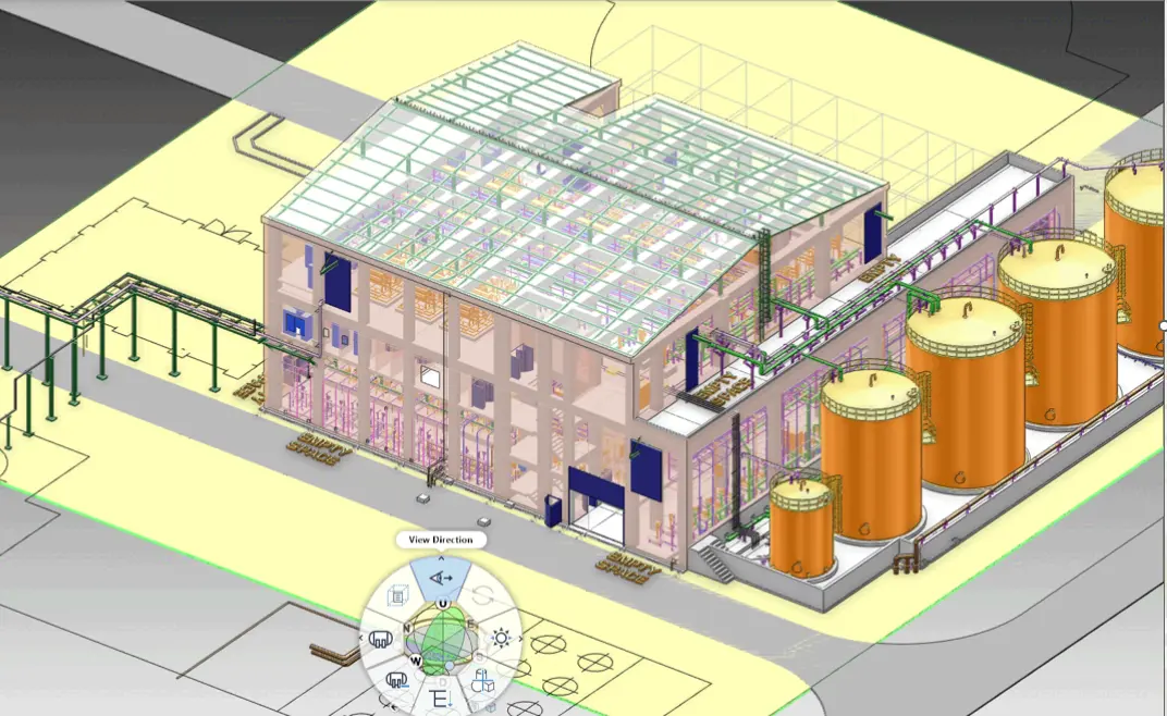 Tüpraş Kırıkkale Refinery Water Treatment Plant Aveva Project