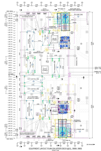 ROV Integration Projects with Plate Nesting Drawing