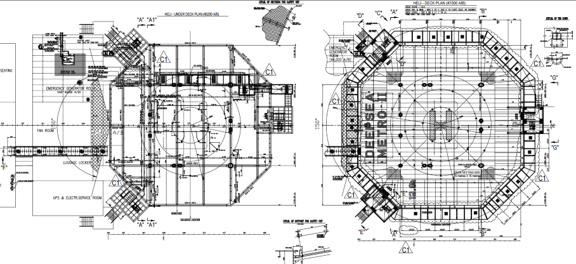 Helideck Arrangement