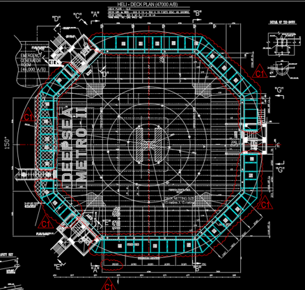 New Platform Technical Drawing